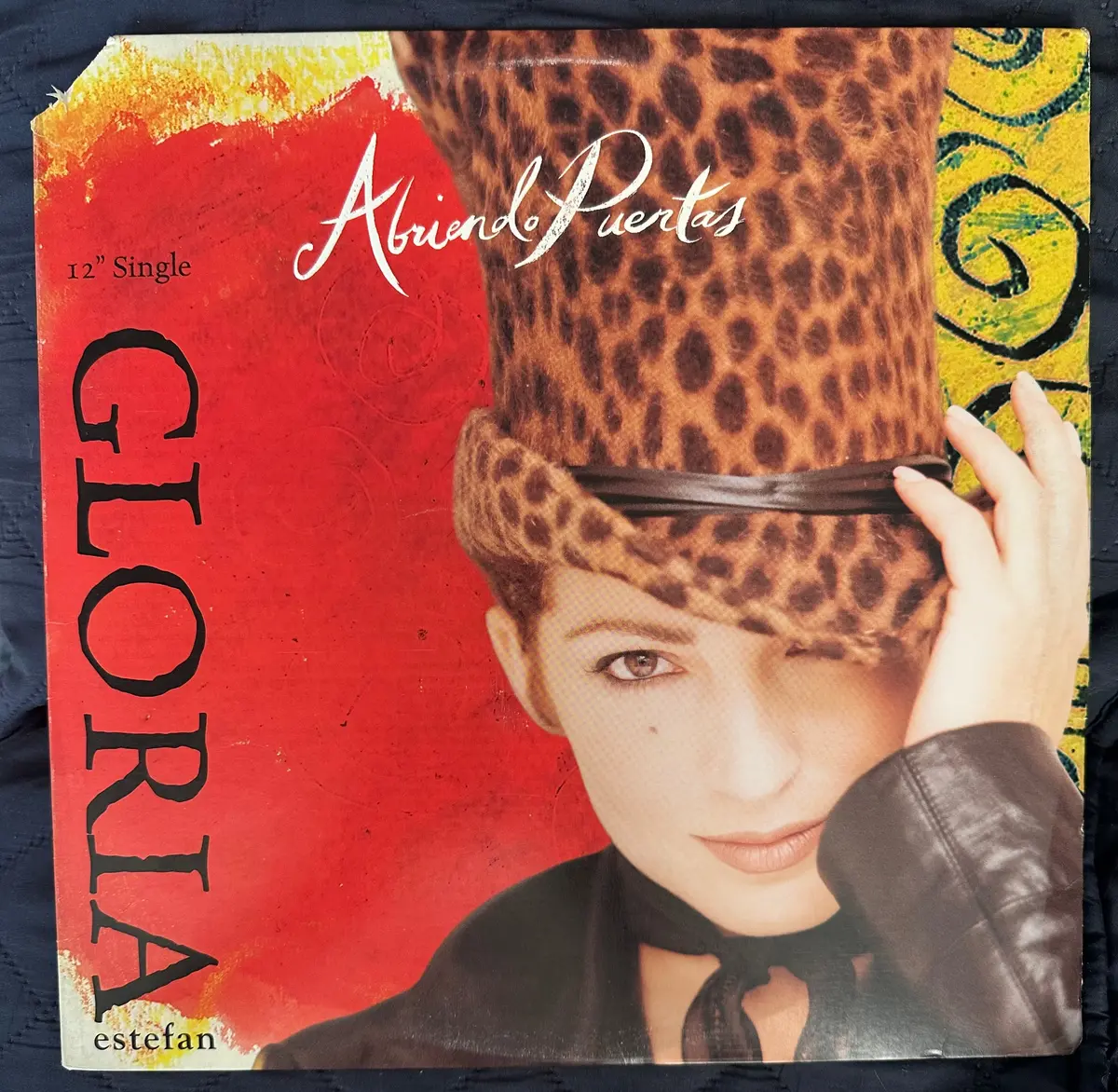 Gloria Estefan 12” Single - Abriendo Puertas  Promo Lp  Vinyl - Used 1