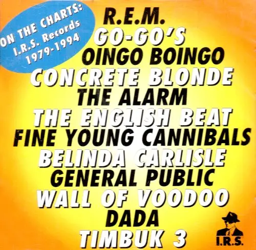On The Charts: I.R.S. Records 1979-94  (Belinda, Go-Go's, R.E.M., English Beat) + Cd Used 1