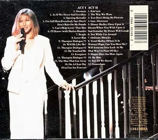 Barbra Streisand - The Concert Live At Madison Square Garden Nyc 2Cd - Used 2