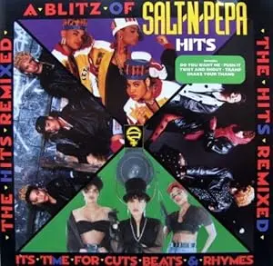 Salt-N-Pepa : A Blitz Of Salt 'N' Pepa The Hits Remixed Cd - Used 1