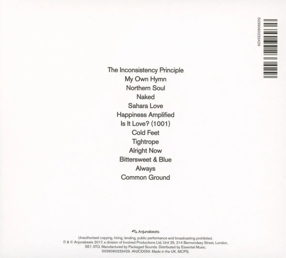 Above & Beyond - Common Ground Cd - Used 2