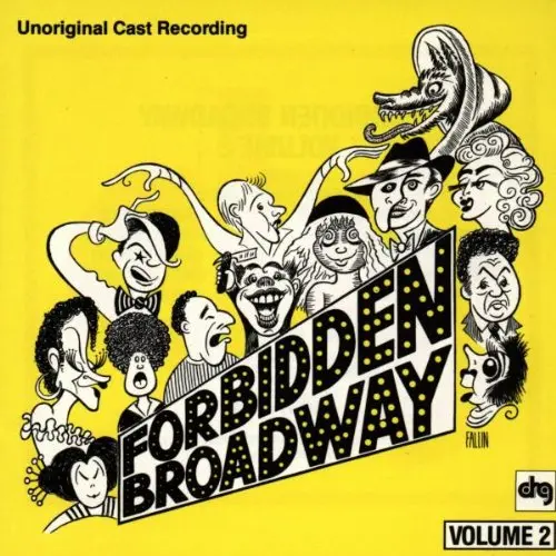 Forbidden Broadway Vol. 2 : The Hit Musical Revue Compilation Cast Recording Cd - Used 1