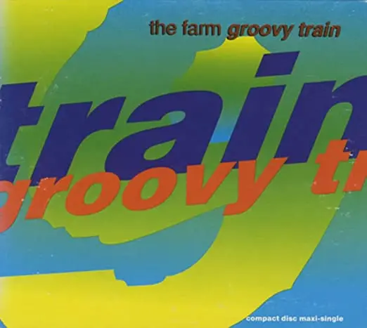 The Farm -- Groovy Train / Stepping Stone / All Together Now --Cd Single - Used 1