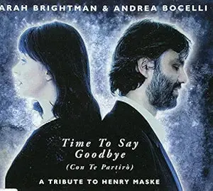 Sarah Brightman / Andrea Bocelli --  Time To Say Goodbye (Import Cd Single) Used 1