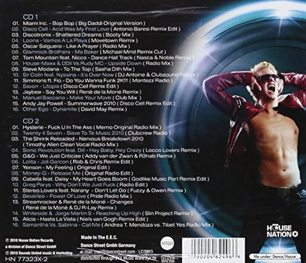 Mega House Party - The Hottest Clubtrax Vol. 4 (Import 2Cd) Used 1