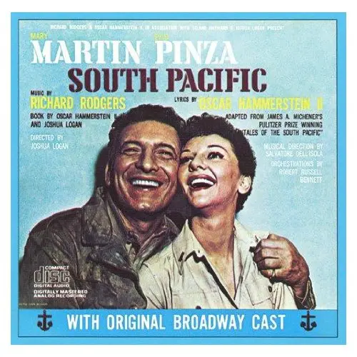 South Pacific With Original Broadway Cast Cd - Used 1