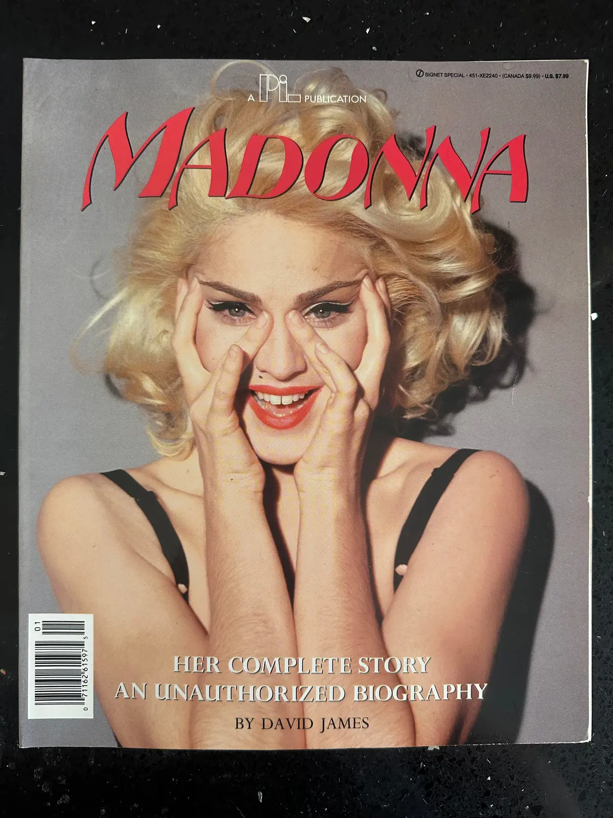 Madonna Her Complete Story Full Magazine - Used  (Usa Orders Only) 1