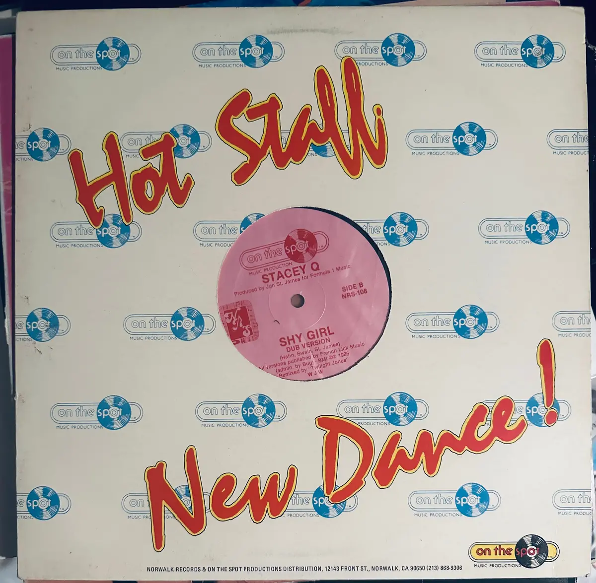 Stacey Q - Shy Girl 12" Single '85 Lp Vinyl - -Used 1
