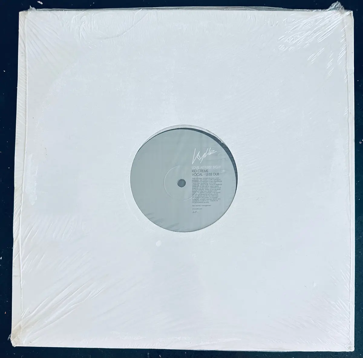 Kylie Minogue Love At First Sight (Kid Creme Remixes) 12" Single Lp Vinyl - New 1