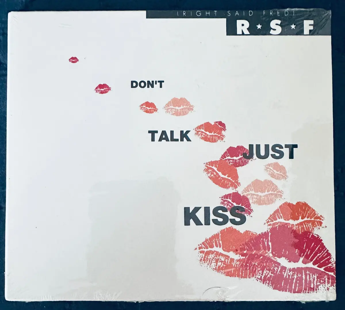 Wright Said Fred Don’T Talk. Just Kiss Us Maxi Single New. 1