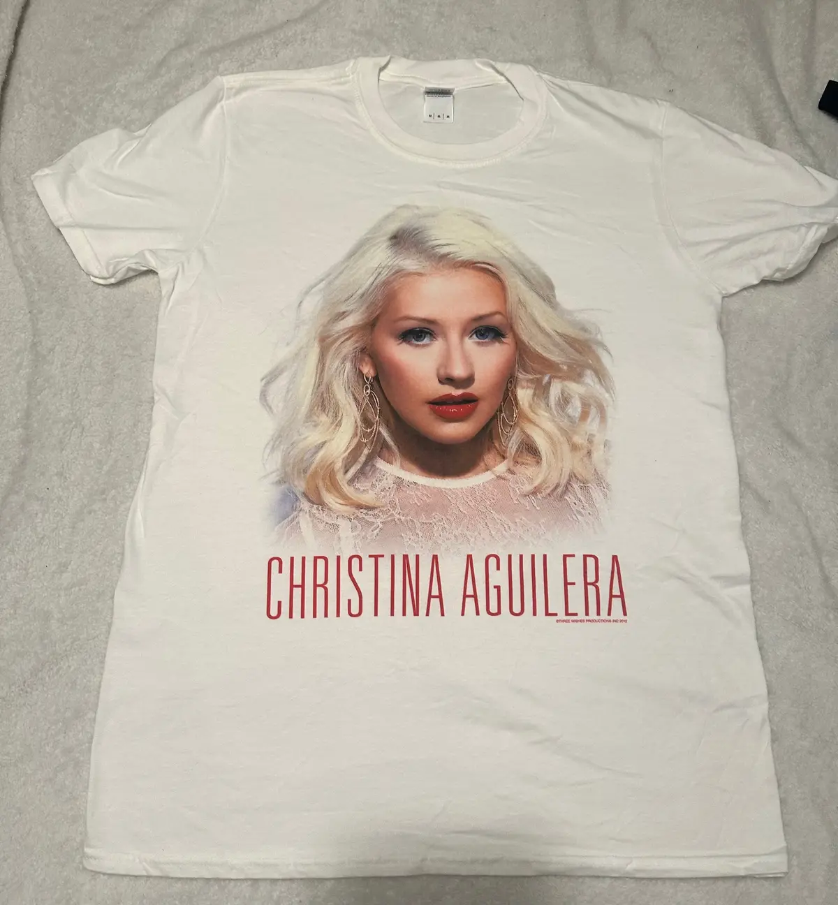 Christina Aguilera Official Promotional T-Shirt (Med) 1
