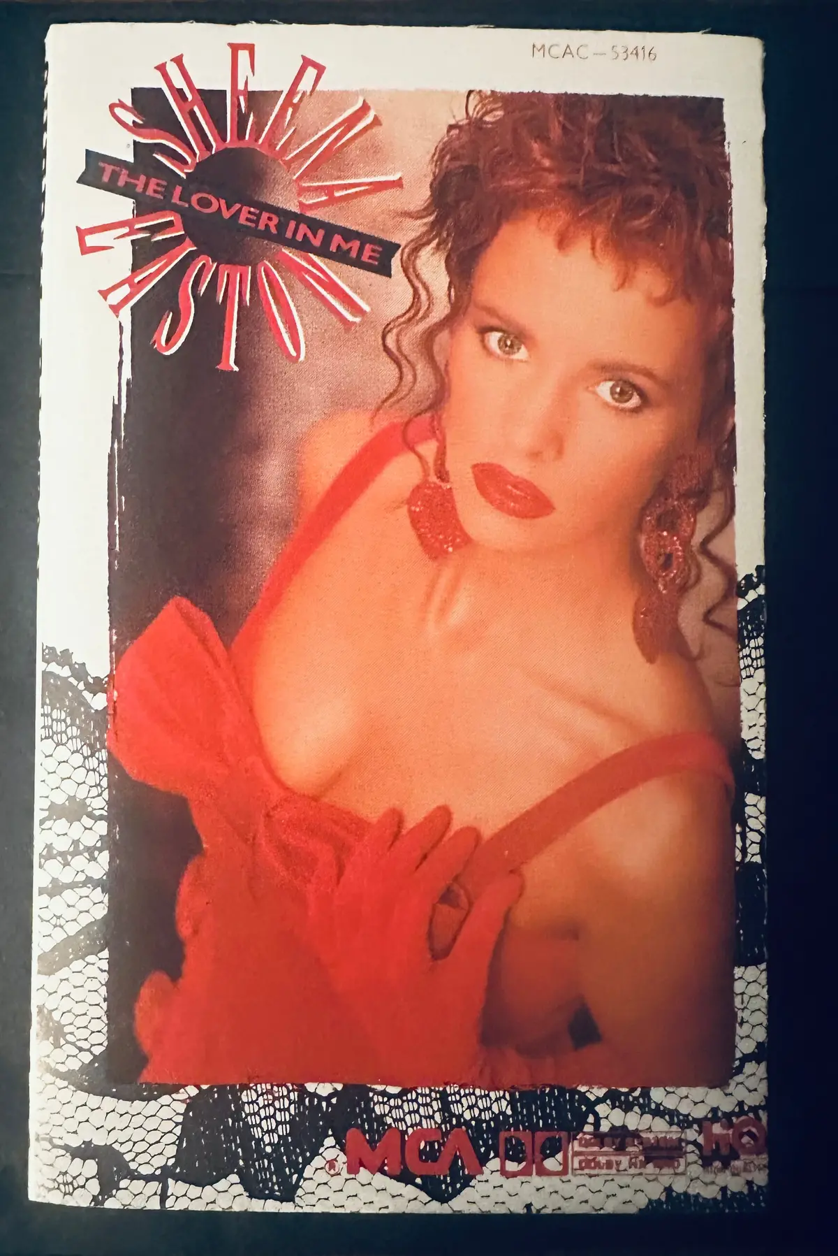 Sheena Easton -  The Lover In Me Cassette Single Used 1