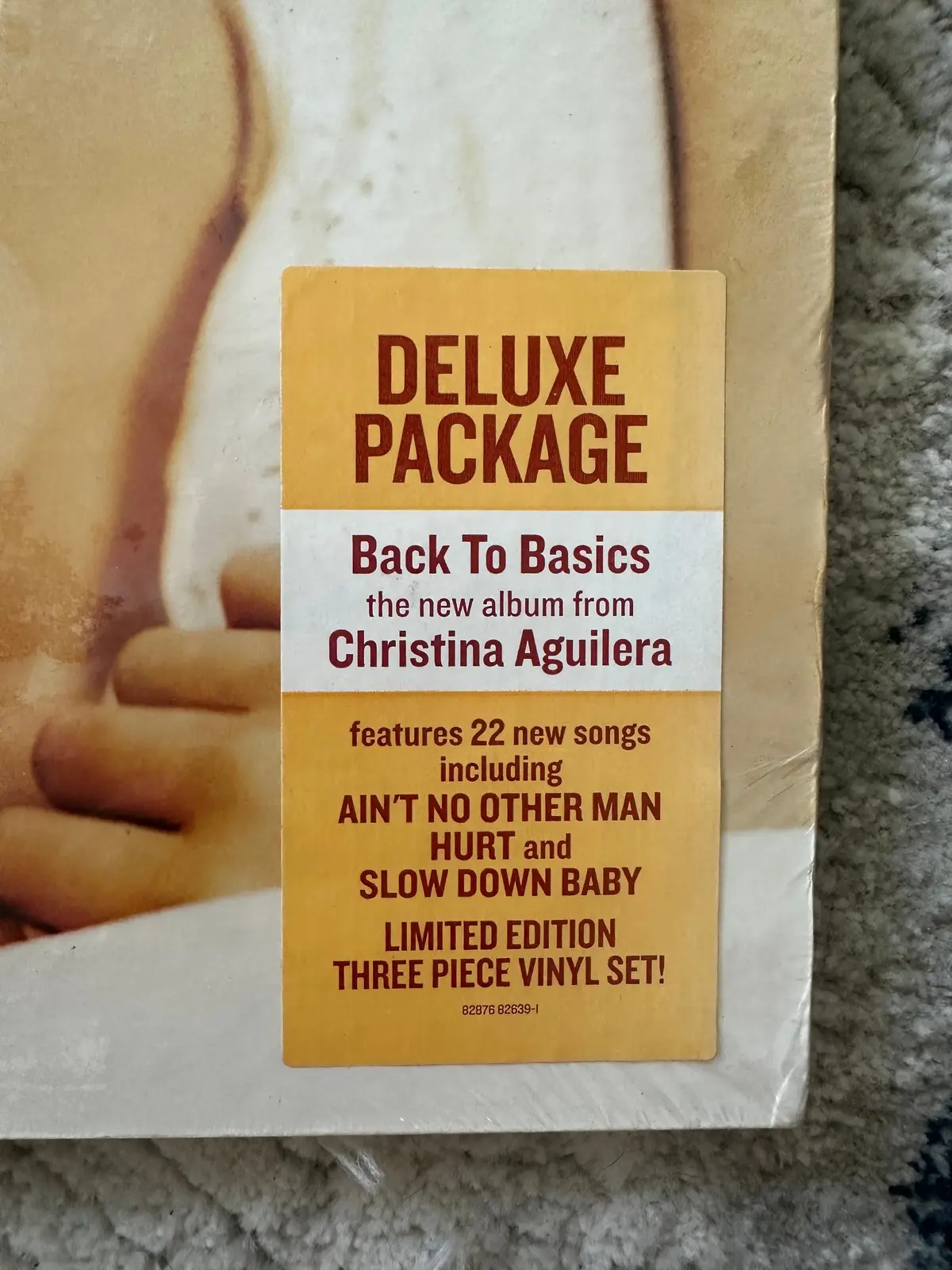 Christina Aguilera - Back To Basics 2006 Limited Edition 3 × Lp Vinyl Box Set Sealed (Us Orders Only) 2