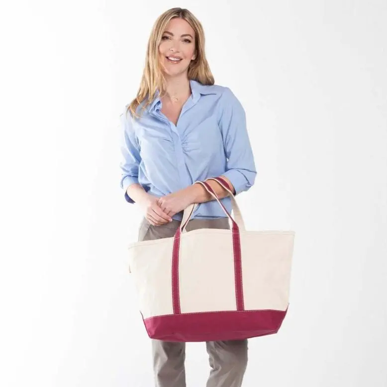 Sigma Psi Zeta Large Canvas Tote Bag 3