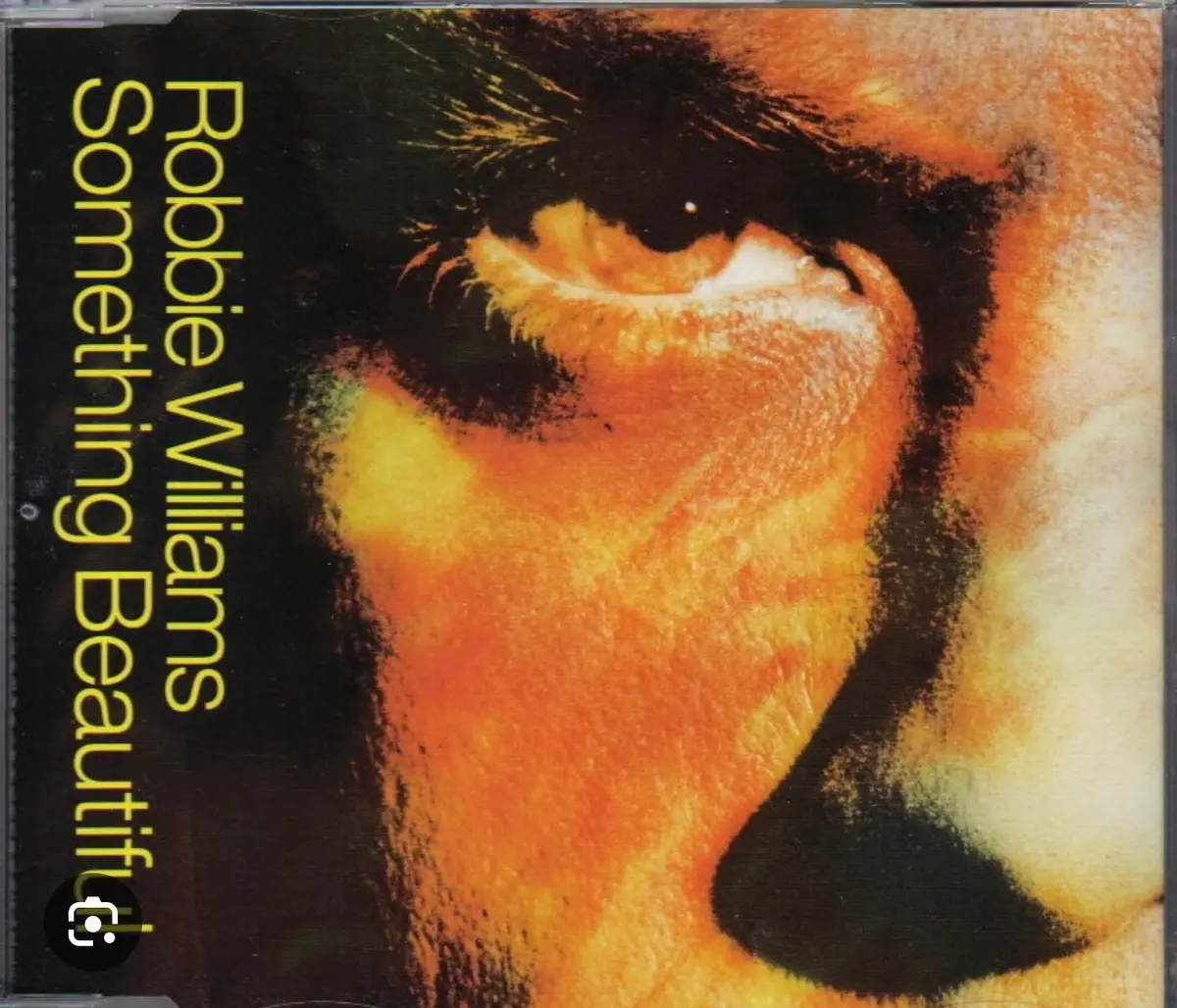 Robbie Williams Something Beautiful + 2 B-Sides (Import Cd Single) Used 1