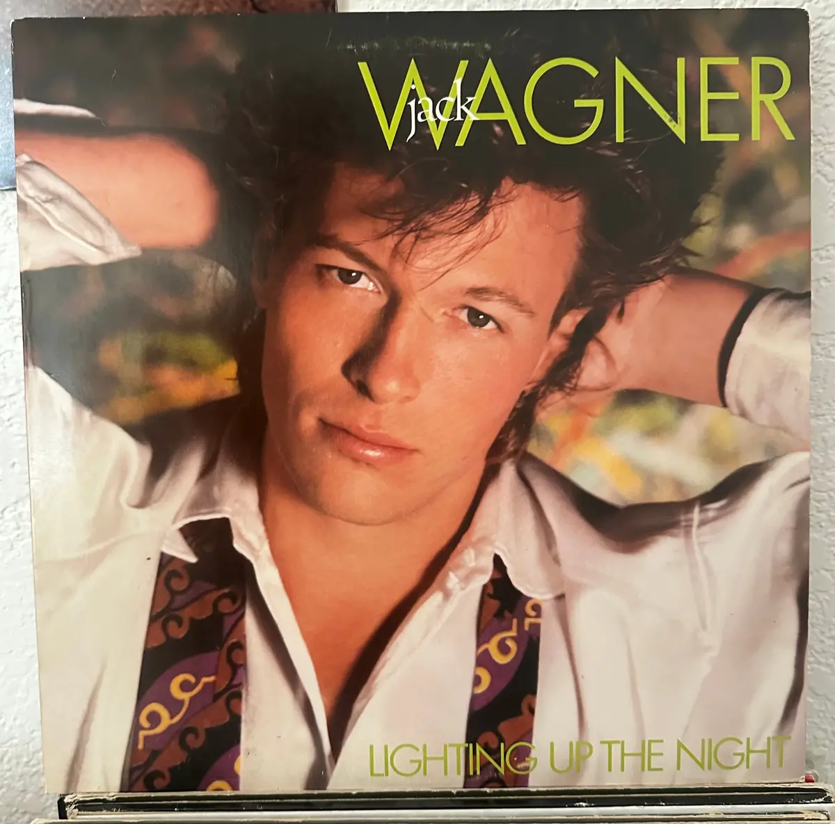 Jack Wagner 1985 Lighting Up The Night Lp Vinyl - Used 1