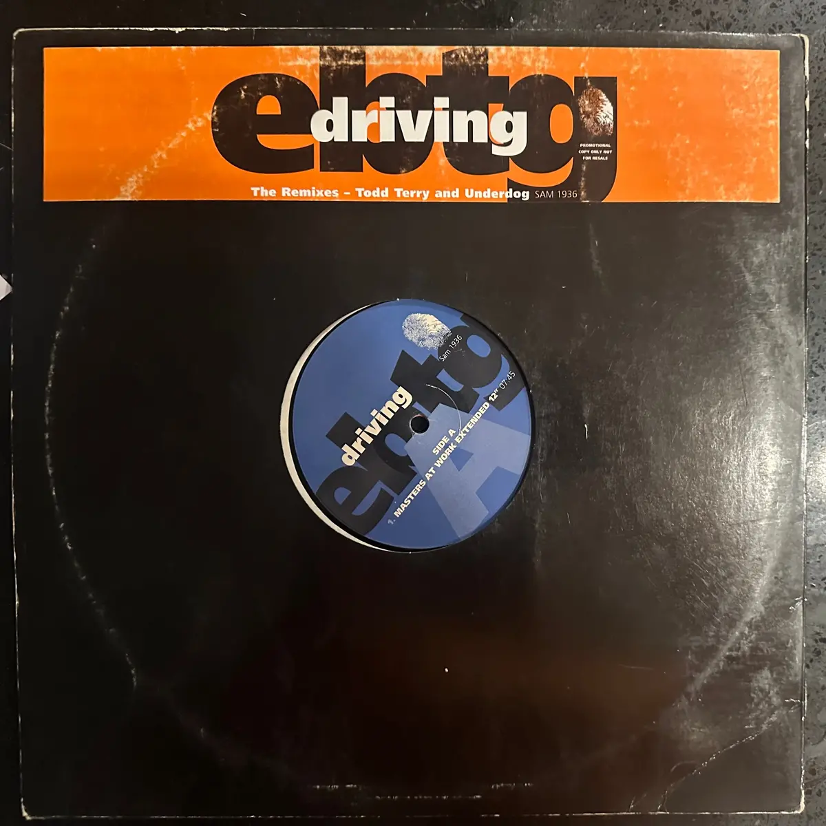 Everything But The Girl - Driving 2X12" Single Lp Vinyl - Used 1