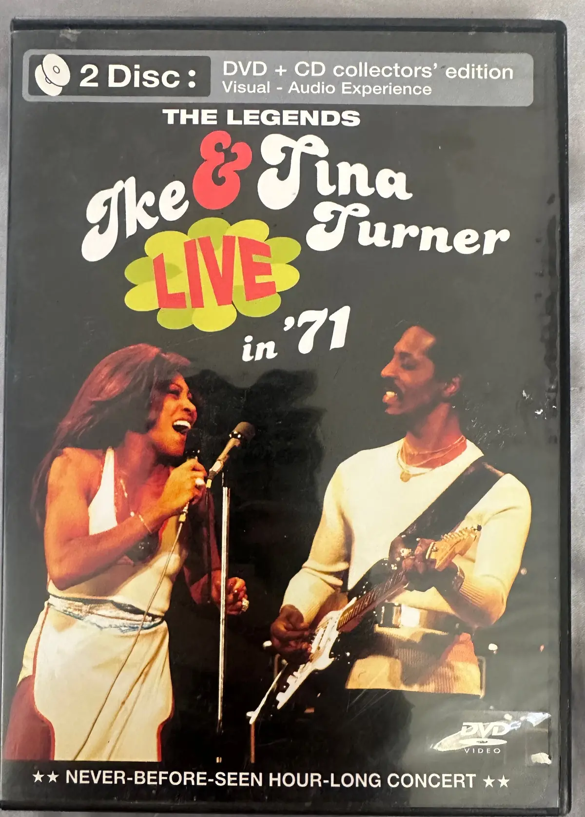 Ike & Tina Turner Live  In 1971  Cd And Dvd - Used 1