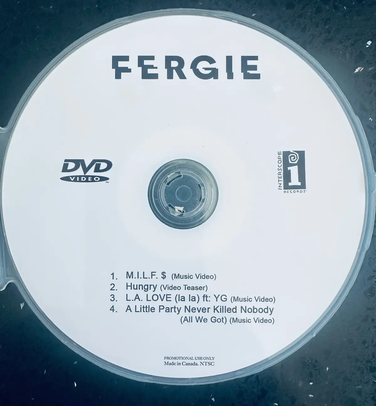 Fergie - Music Video Dvd, 4 Videos (M.I.L.F. $, L.A. Love, + More) - Dvd 1
