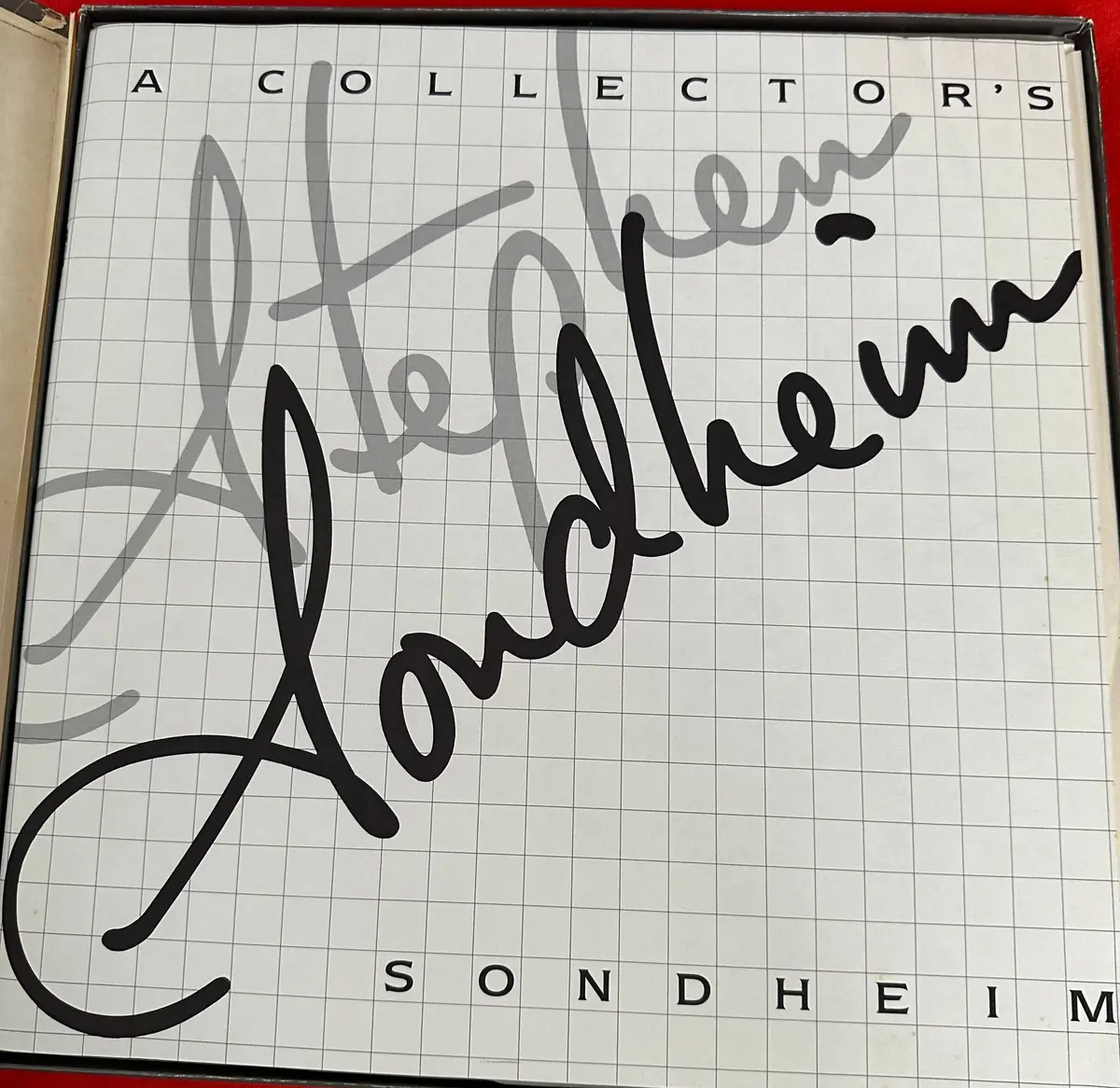 Stephen Sondheim A Collectors Box Set Promo. Includes 4Xlps. 2