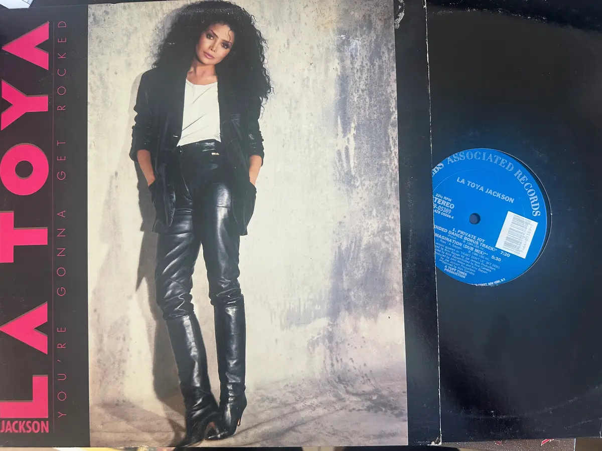 La Toya Jackson 2 Vinyl 12" Singles Lp - Used 1