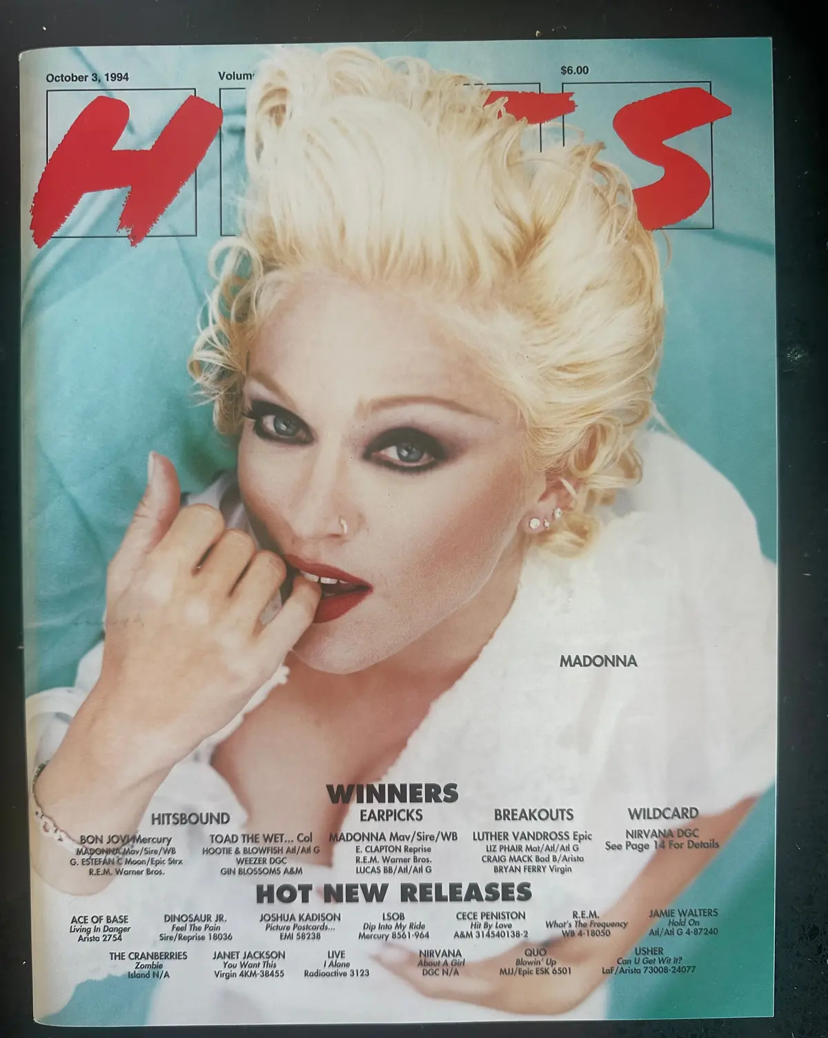 Madonna Hits Bedtime Stories Mag 1