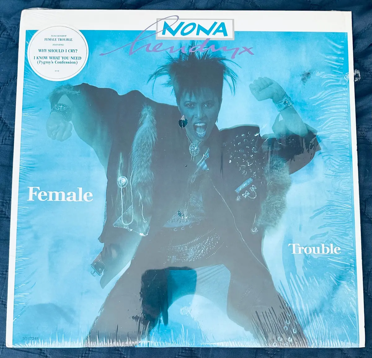 Nona Hendryx - Female Trouble 1987 Lp Vinyl - Used 1