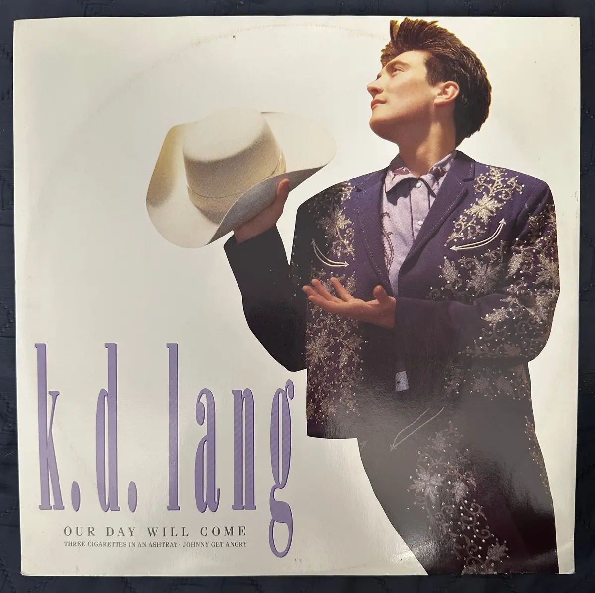 K.D. Lang 12” Single Lp Vinyl - Our Day Will Come 1