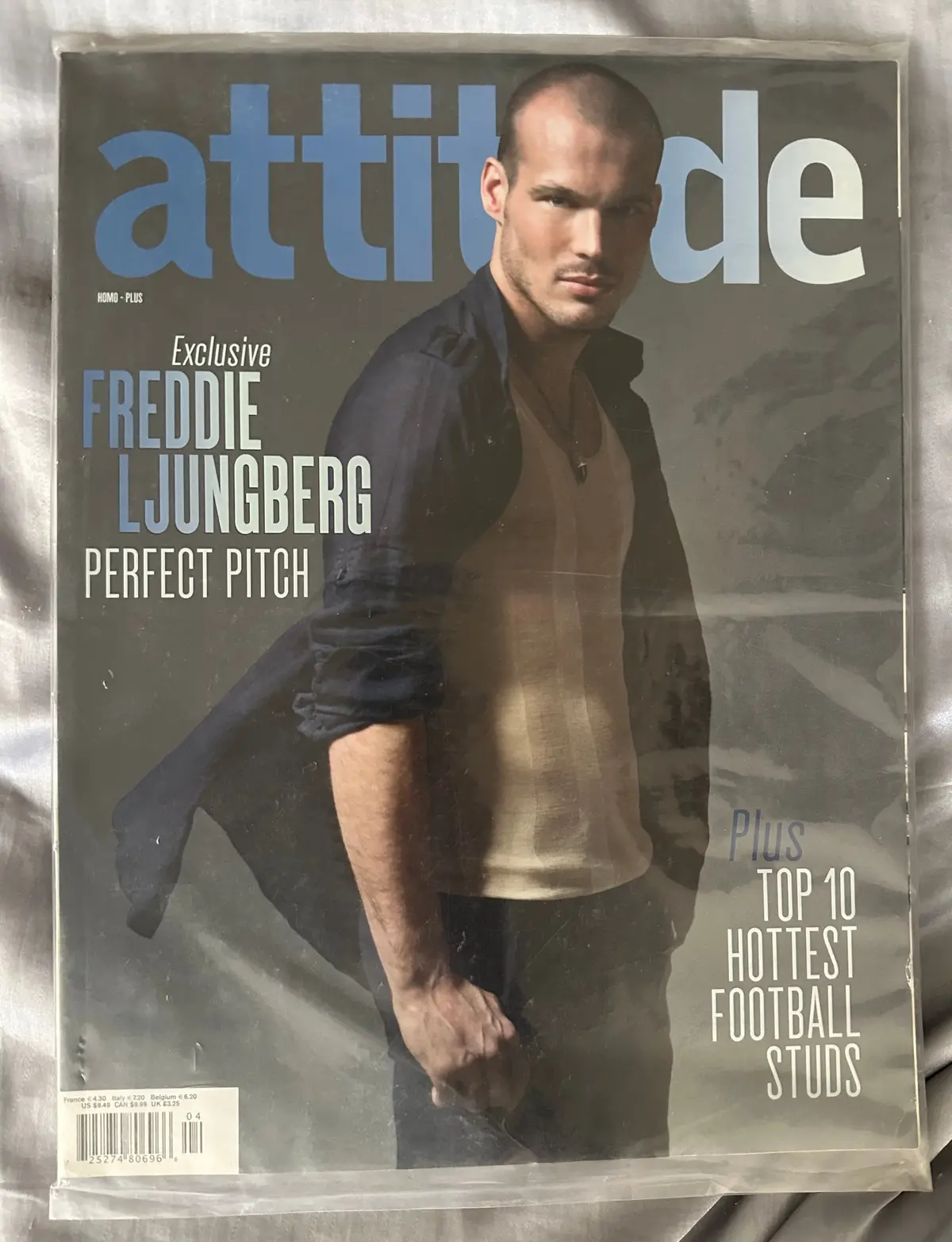 Attitude Magazine #144 Freddie Ljungberg 1