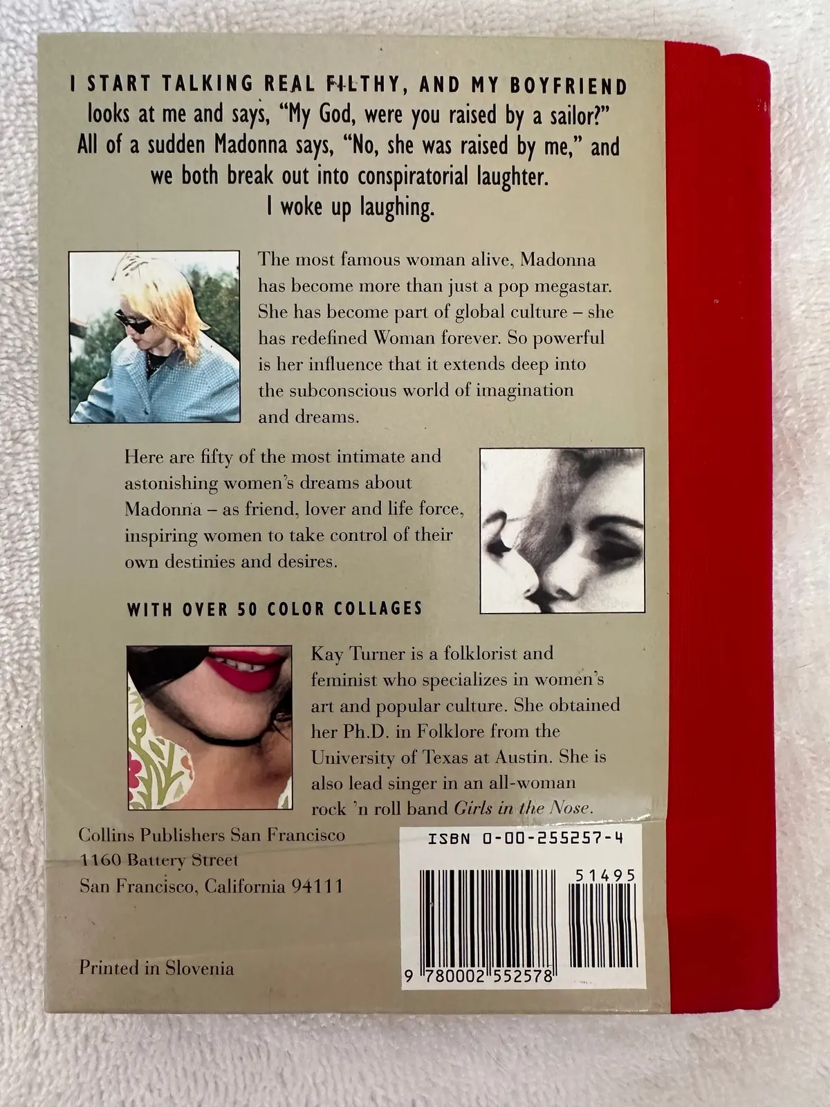 I Dream Of Madonna Book- Used 2