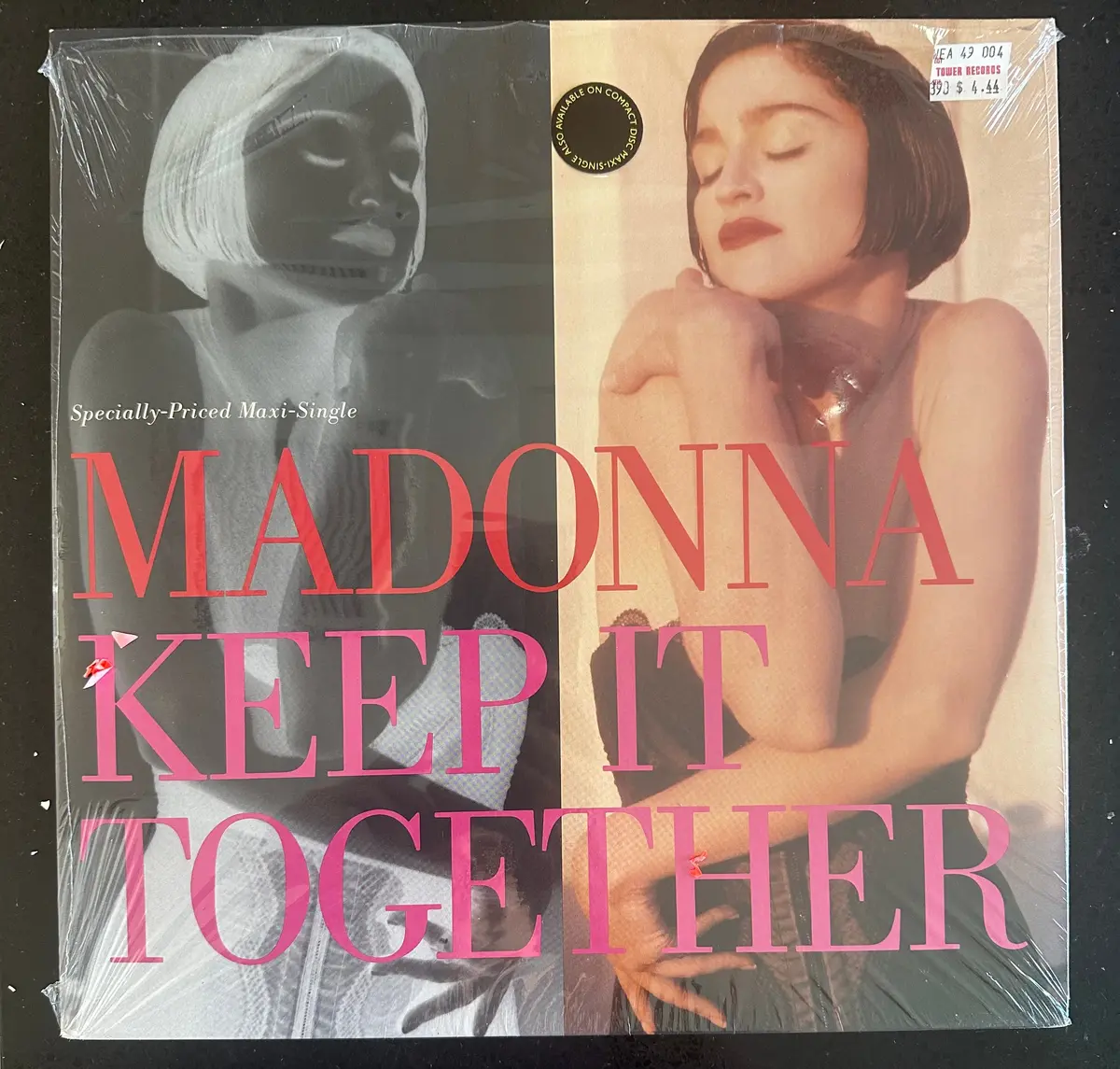Madonna - Keep It Together 12" Single Lp Vinyl (In Cellophane) Used 1