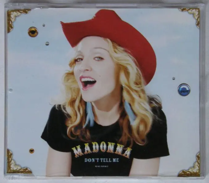 Madonna Don't Tell Me + B-Side (Cd1) Import  Used Cd Single 1