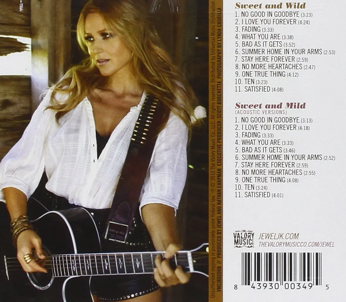 Jewel - Sweet And Wild Deluxe 2Cd Edition - Used 2