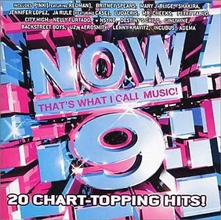 Now That's What I Call Music 9  (Various:Pink, U2, Britney, J.Lo, Shakira+) Cd - Used 1