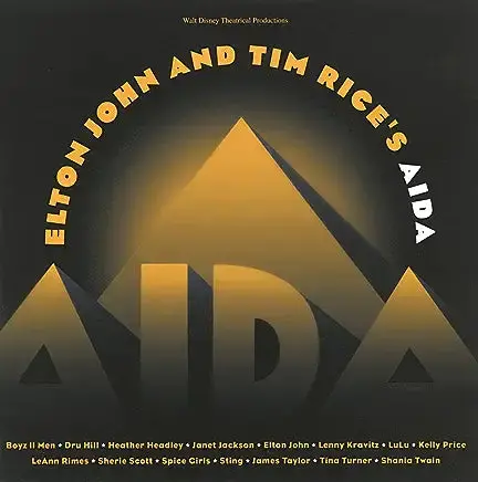 Elton John And Time Rice's Aida Cd (Various: Tina Turner, Spice Girls, Janet, Shania, Leann++) - Used 1