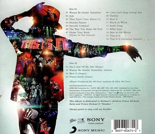 Michael Jackson - The Music That Inspired The Music 2Cd (Book Style) Cd - Used 2