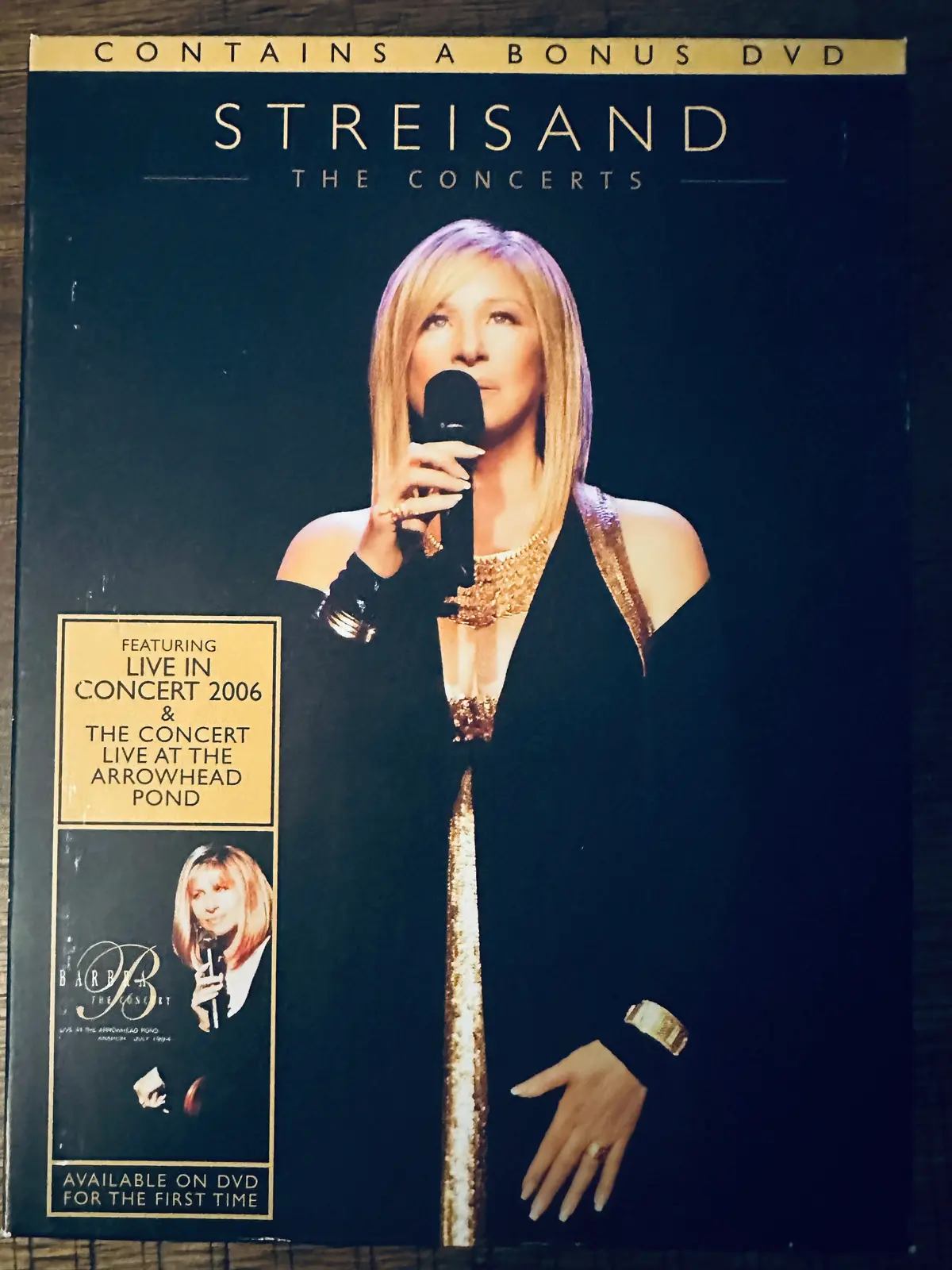 Barbara Streisand The Concerts 3 Dvd Box Set -Used 1