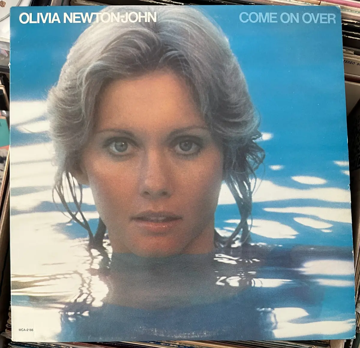 Olivia Newton-John Come On Over Original 70S Vinyl Record 1976 1