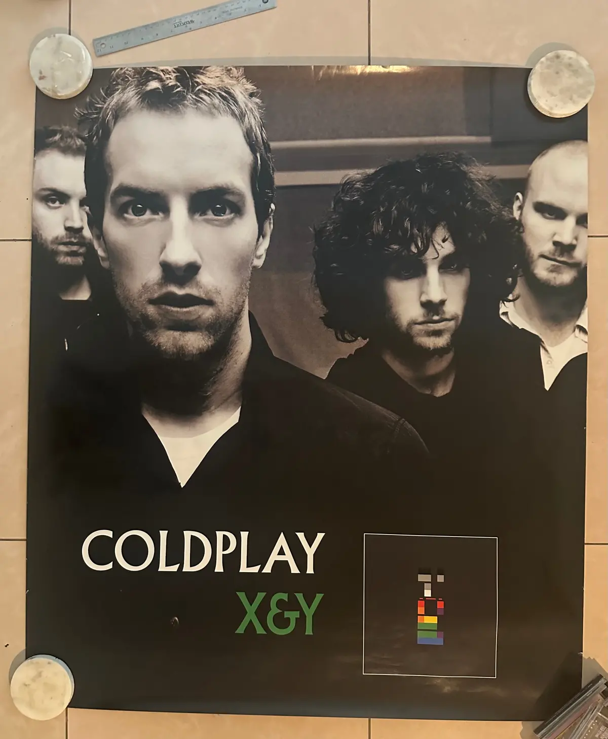 Coldplay X&Y Official Large Promo Poster - Usa Orders Only 1