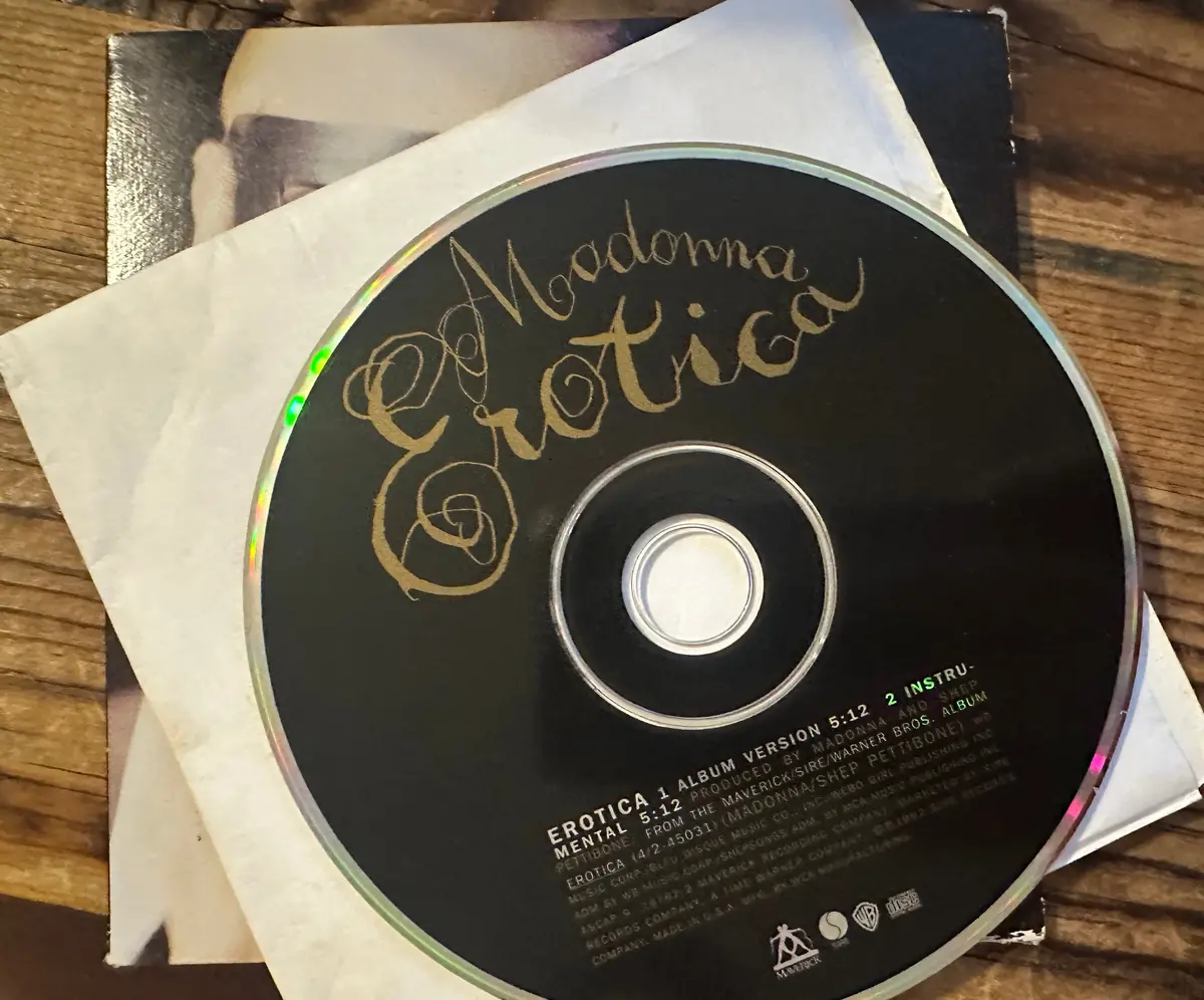 Madonna -- Erotica (2 Track) Cd Single - Used 2