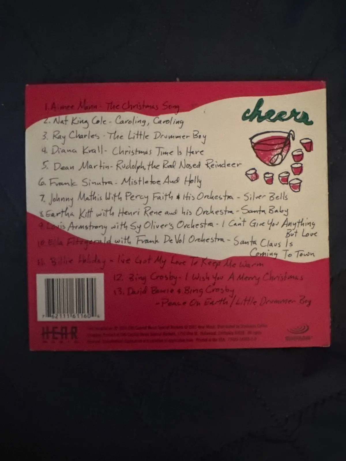 Ornamental Holiday Christmas Cd (Starbucks) Various Used. 2