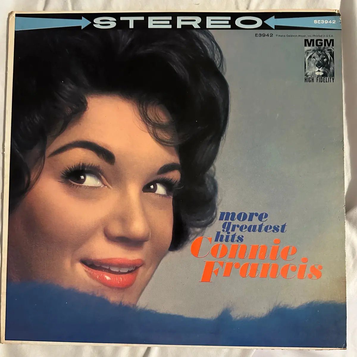 Connie Francis - More Greatest Hits Lp Vinyl - Used 1
