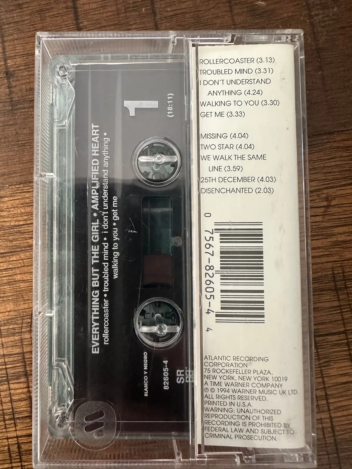 Everything But The Girl - Amplified Heart Cassette 2