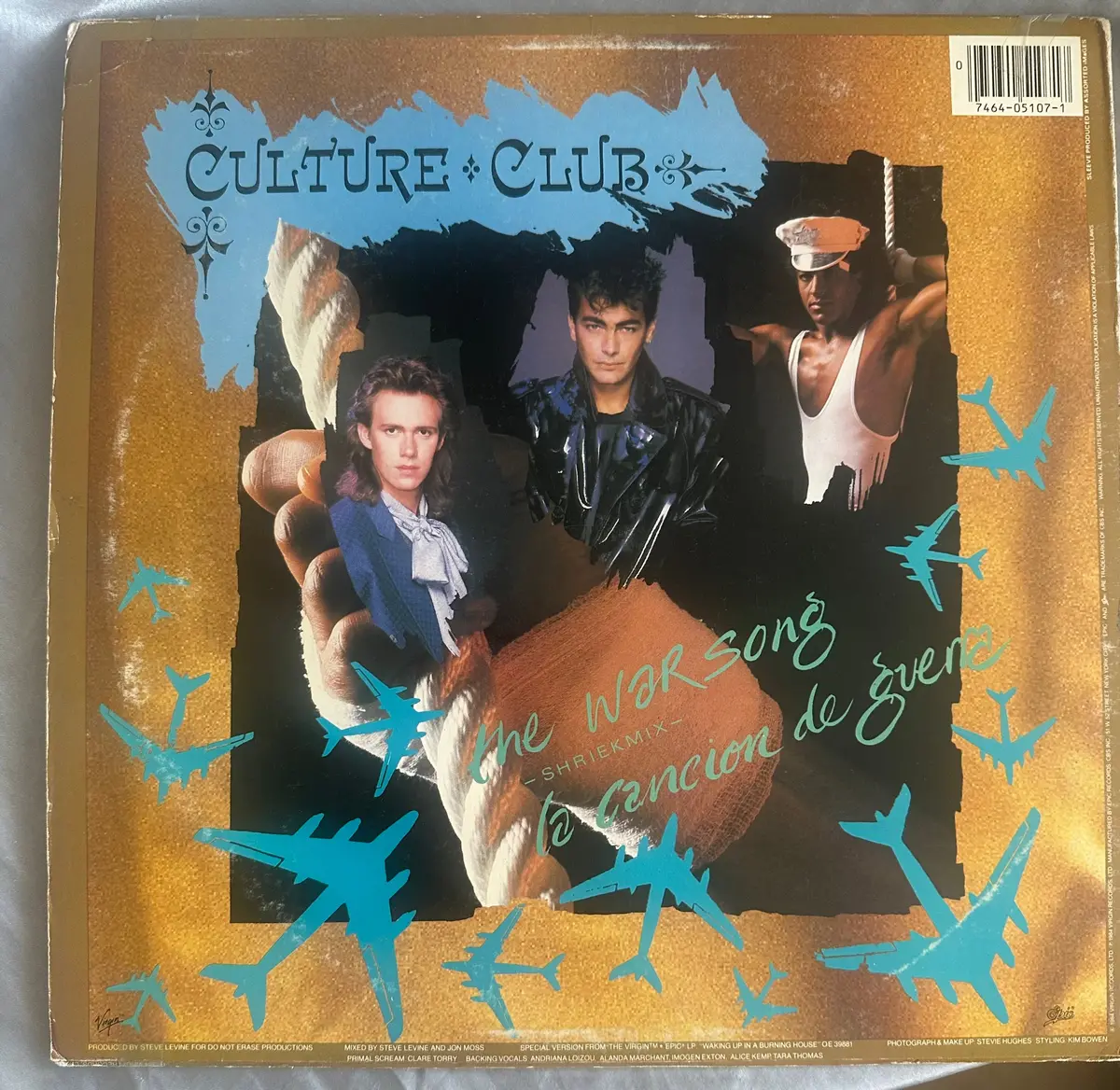 Culture Club - The War Song 12” Single Lp Vinyl Used 2