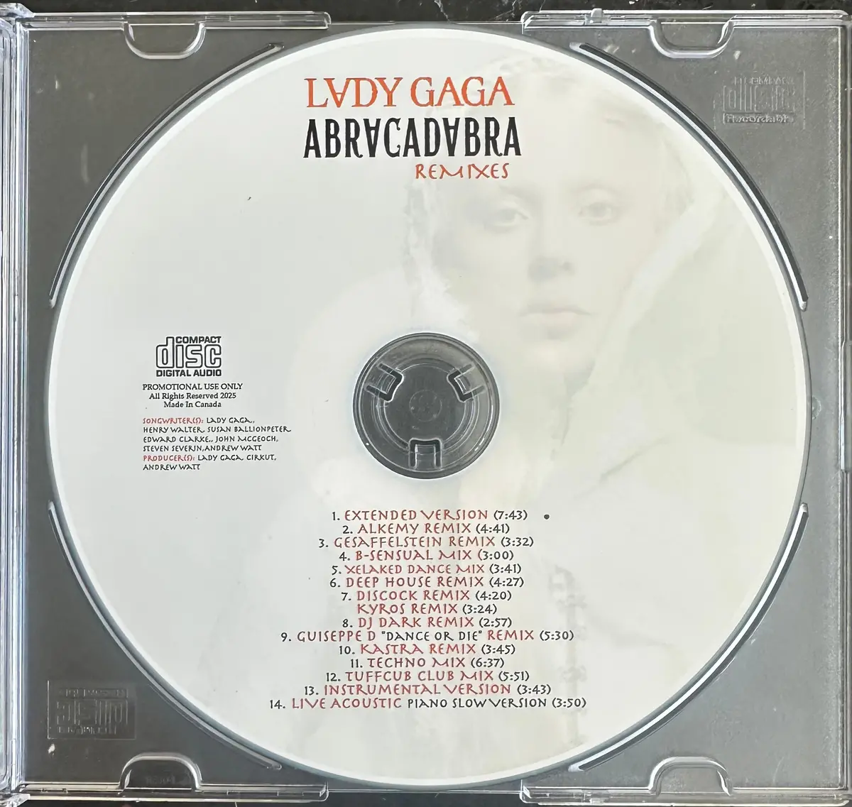 Lady Gaga - Abracadabra Remix Cd Single Dj - New 2