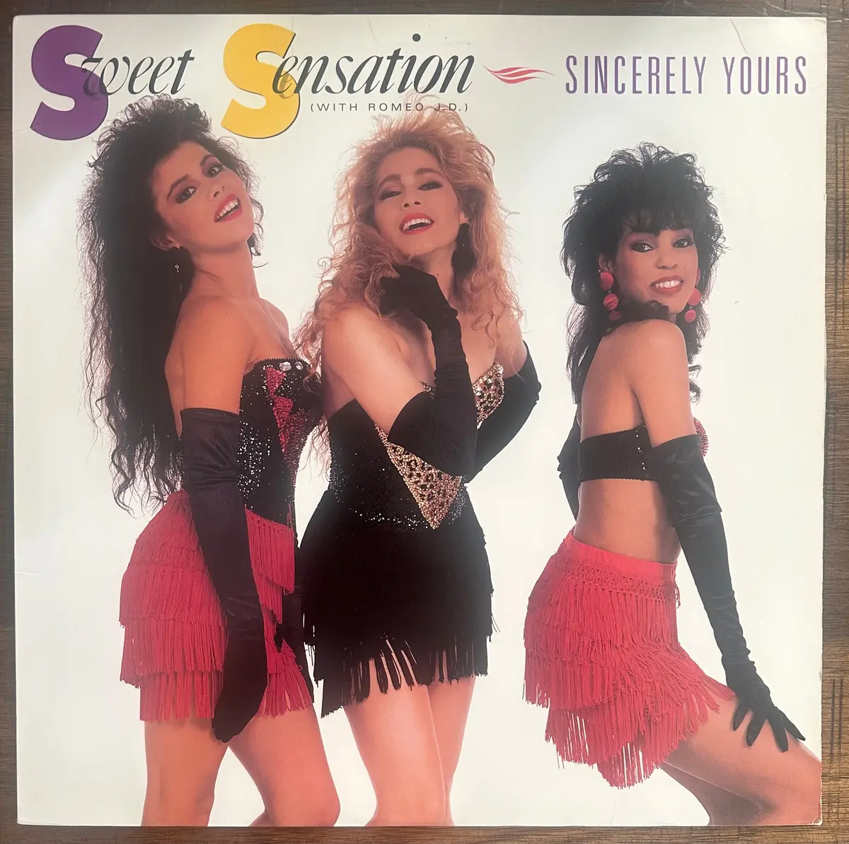 Sweet Sensation - Sincerely Yours 12" Single Lp Vinyl - Used 1