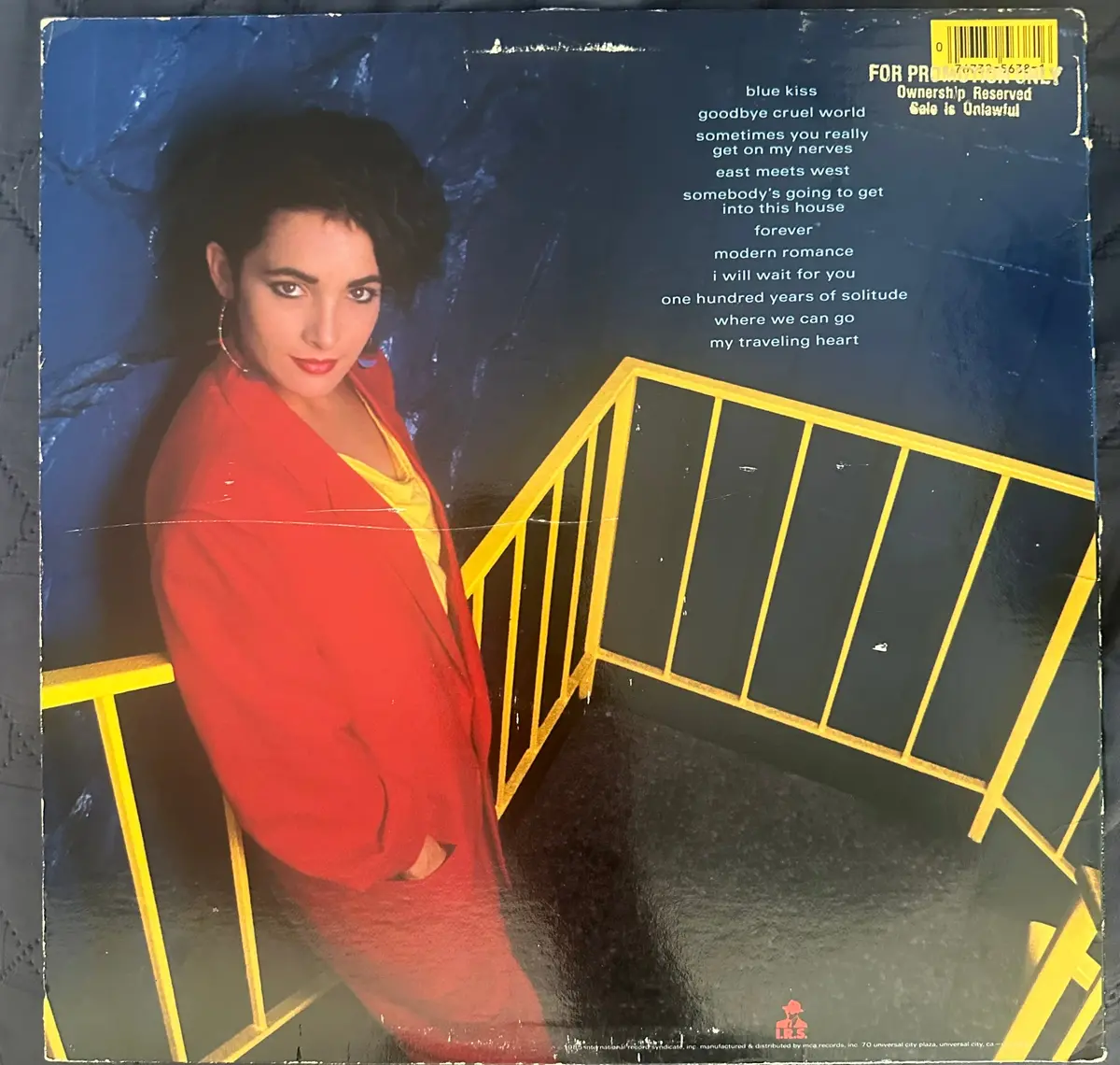 Jane Wiedlin (Go-Go's) Self Titled 1985 Lp Vinyl - Used 2
