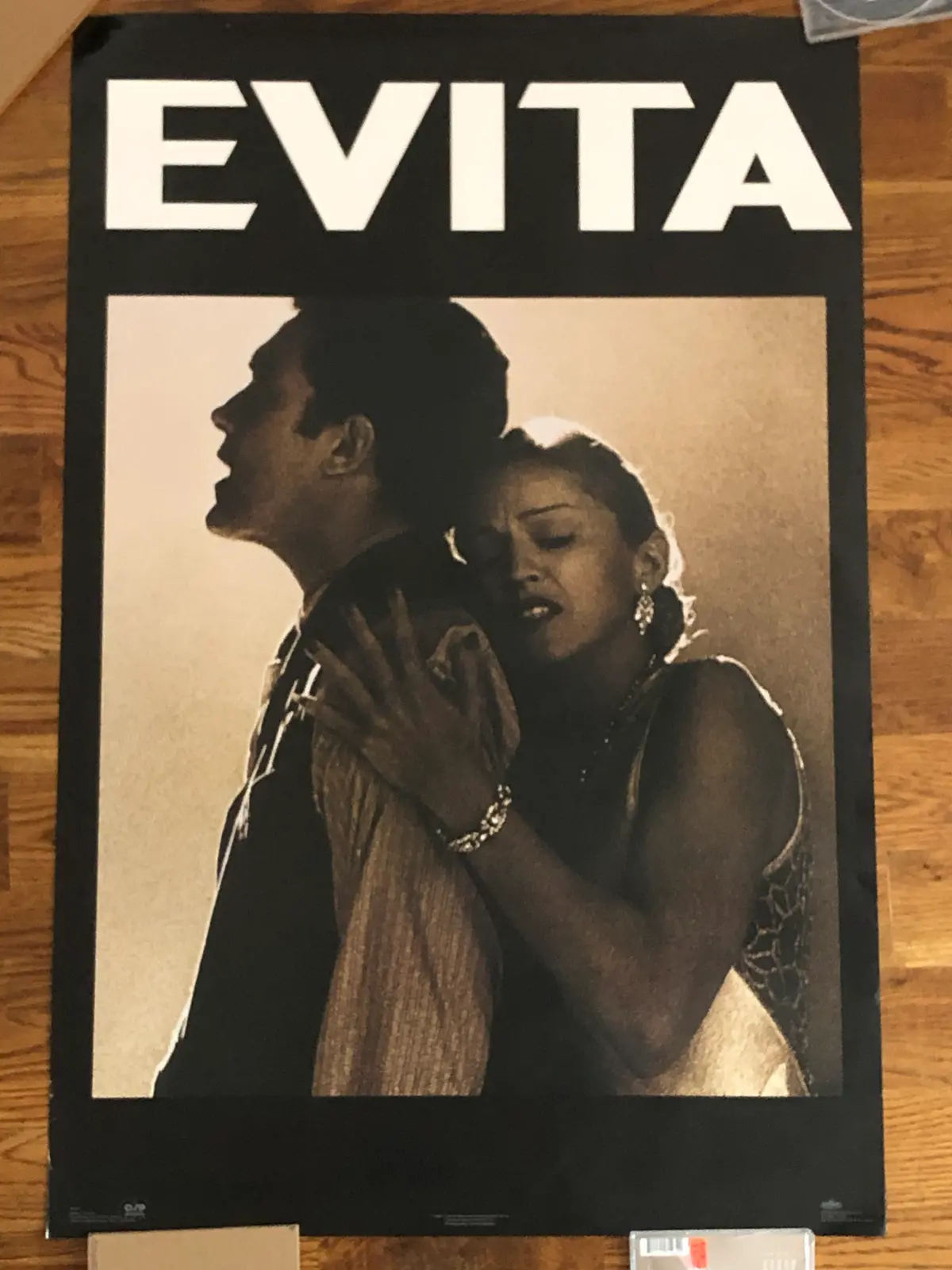 Madonna - 1996 - Evita Movie Poster - Print 23X35 - Used - Borderline Music 1