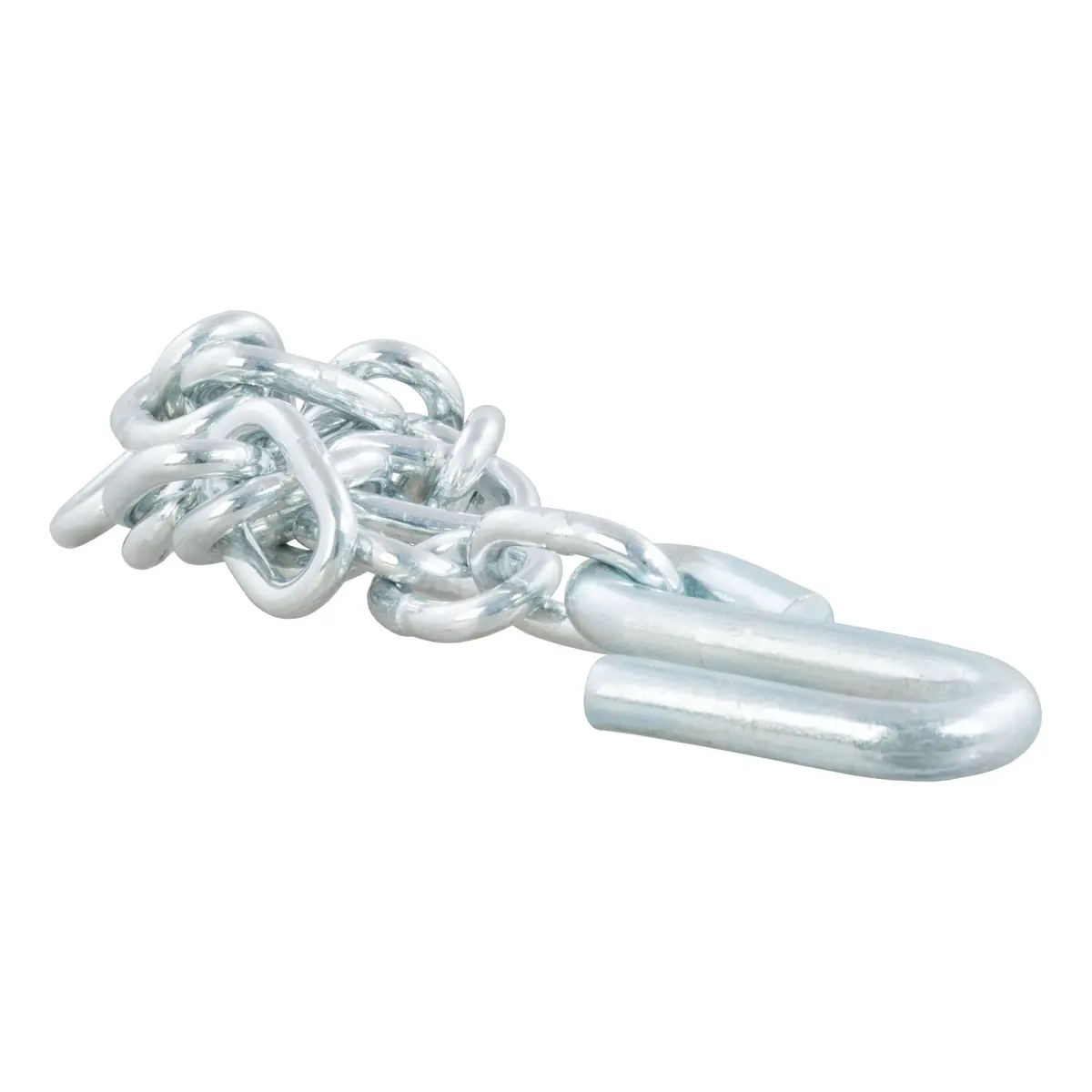 Curt 80300 27-Inch Trailer Safety Chain With 17/32-Inch S-Hook, 7,000 Lbs. Break Strength 1
