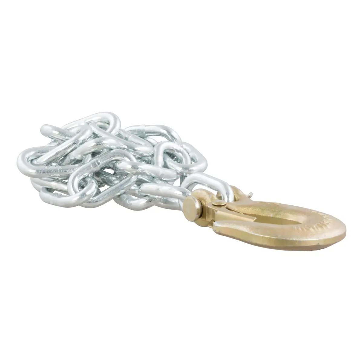 Curt 80302 35-Inch Trailer Safety Chain With 1/4-Inch Clevis Snap Hook, 7,800 Lbs. Break Strength 1